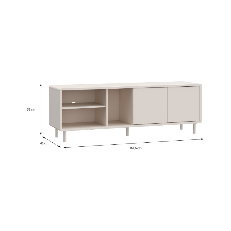 Szafka RTV 160 cm Playly do salonu | Domowanie