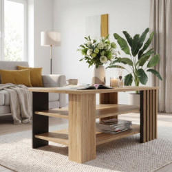 Stolik kawowy 100x60 cm Arank CFTT5242 dąb mauvella/piaskowy