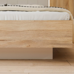 Łóżko z pojemnikiem 160x200 BLQL6161B Meble Forte