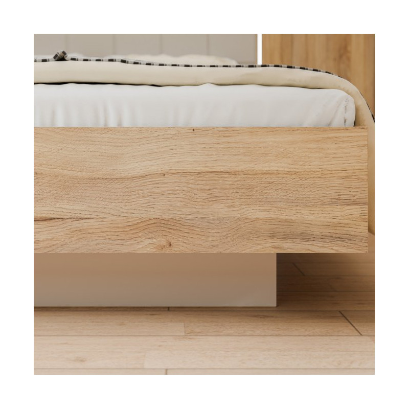 Łóżko z pojemnikiem 160x200 BLQL6161B Meble Forte