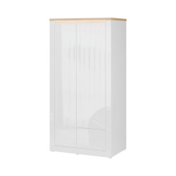 Szafa Duraoak DUKS822LB – z oświetleniem LED i połyskiem