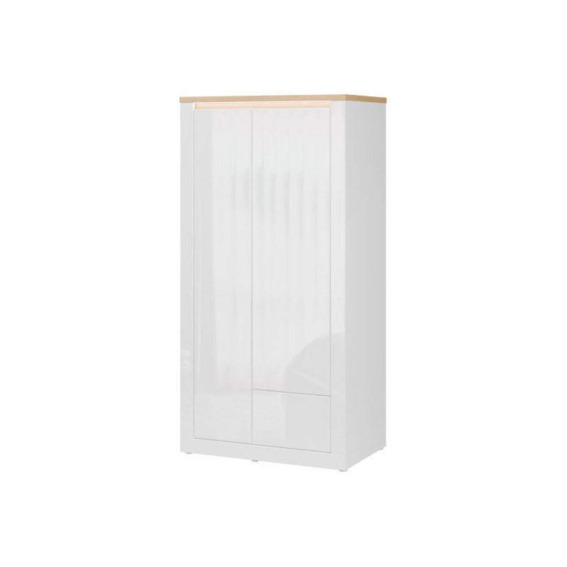 Szafa Duraoak DUKS822LB – z oświetleniem LED i połyskiem