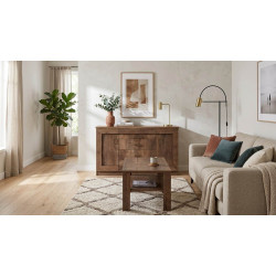 Komoda 140cm Tadeusz T6 dąb lefkas - domowanie.pl