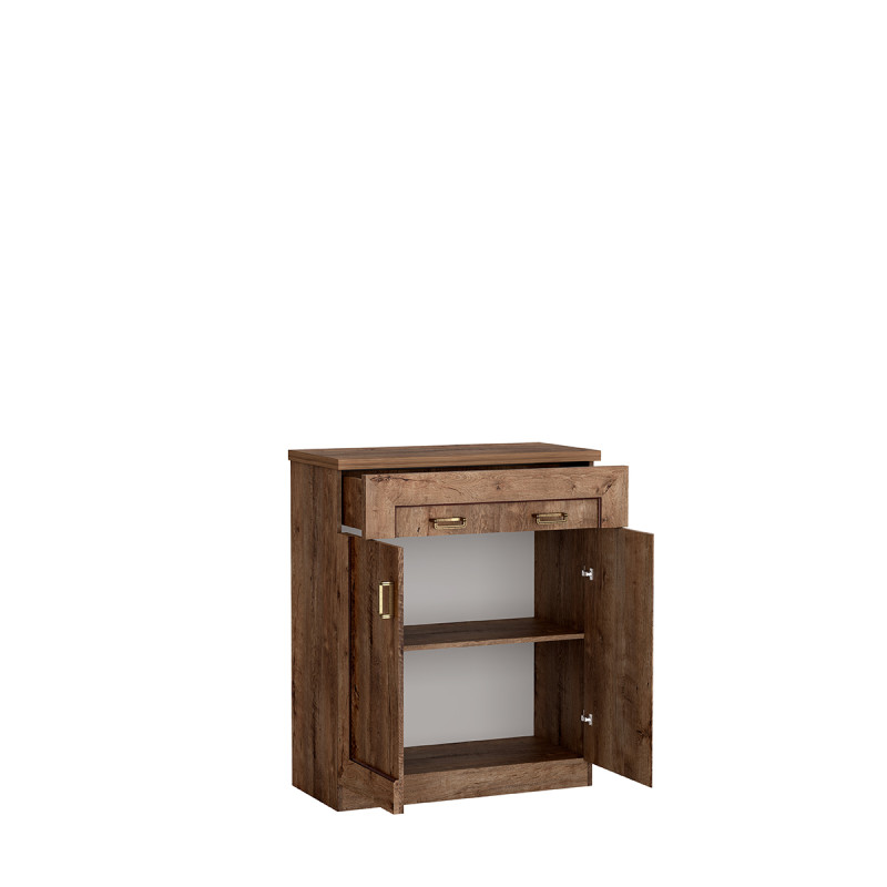 Komoda 90cm Tadeusz T2 dąb lefkas - domowanie.pl