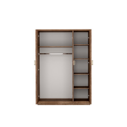 Szafa 135cm Tadeusz T15 dąb lefkas - domowanie.pl