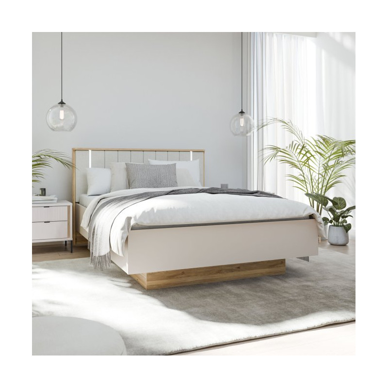 Łóżko 140x200 SVLL1141B – komfort snu i ponadczasowy styl