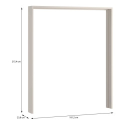 Listwa okalająca do szafy 170 cm Sophistispace | Meble Forte