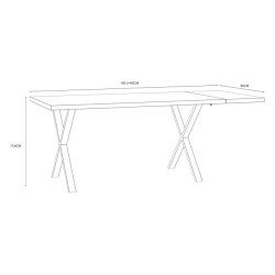 Stół Tables – funkcjonalny stół rozkładany do jadalni i salonu