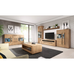 Komoda Tulsa 180 cm z przeszkleniem – kup teraz