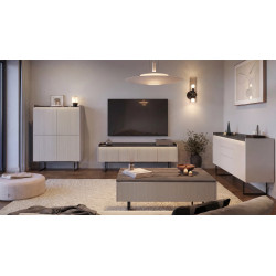 Komoda LG-02 LAGO z LED | Domowanie.pl