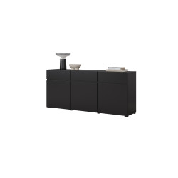 Komoda 3D3S Cross 43 Czarny Onyx Helvetia Wieruszów