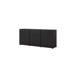 Komoda 3D3S Cross 43 Czarny Onyx Helvetia Wieruszów