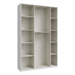 Szafa otwierana Home Nook 130 cm – biała elegancja do sypialni