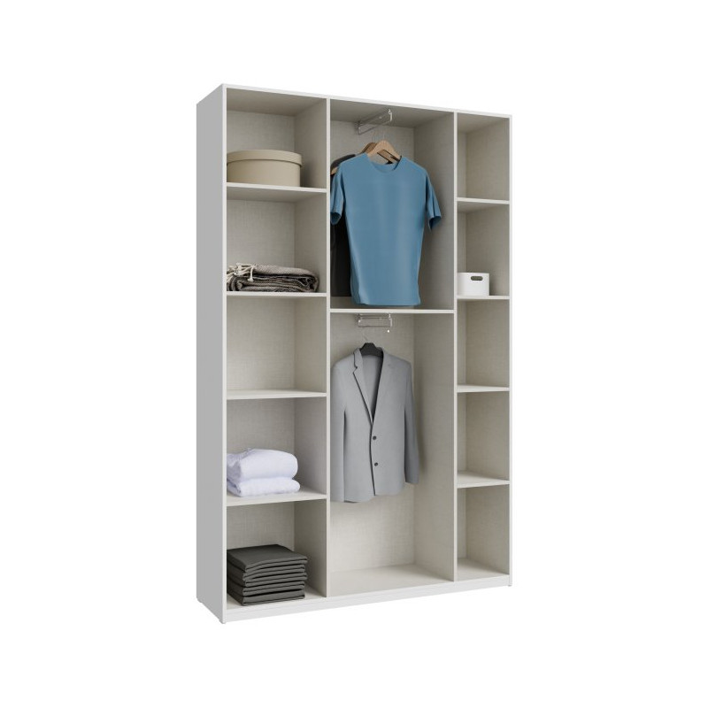 Szafa otwierana Home Nook 130 cm – biała elegancja do sypialni