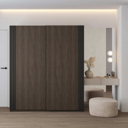 Szafa przesuwna Niva 180 cm Dąb Dunin – kup online