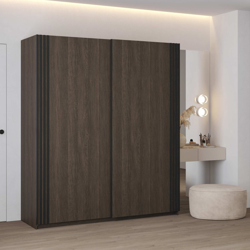 Szafa przesuwna Niva 180 cm Dąb Dunin – kup online