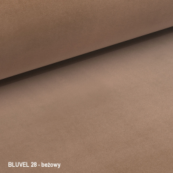 Nowoczesne krzesło King Velvet złoty stelaż/beżowy Bluvel 28
