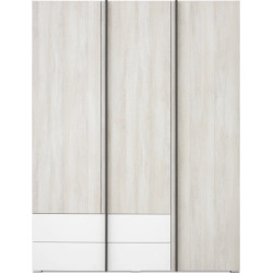 Szafa Remo RM1 Dąb Wilton / Biały Lux / Antracyt Meblar