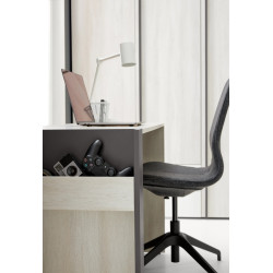 Biurko Remo RM10 Dąb Wilton / Biały Lux / Antracyt Meblar