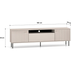 Szafka RTV Sophie 27 cashmere ML Meble | Domowanie.pl