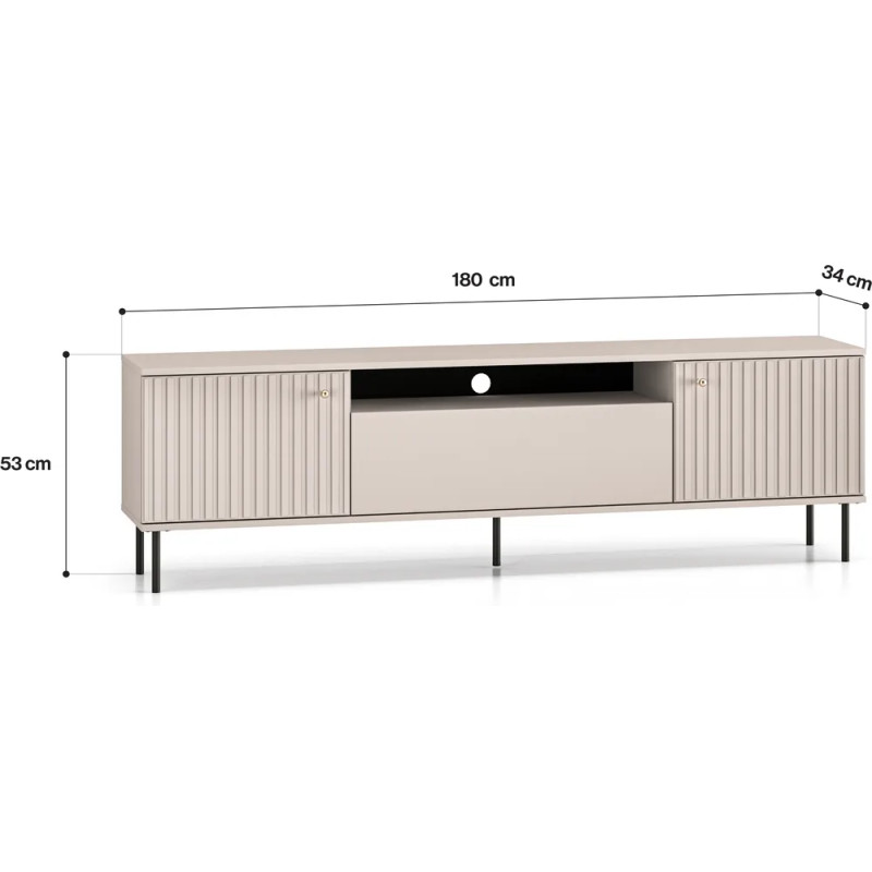 Szafka RTV Sophie 27 cashmere ML Meble | Domowanie.pl