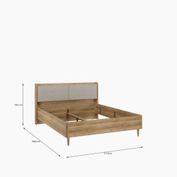 Łóżko Monverre 160x200 – komfort snu i ponadczasowy styl