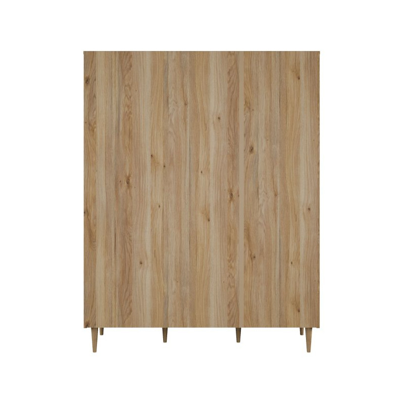 Szafa z lustrem 150 cm Monverre JPNS831 – funkcjonalna garderoba