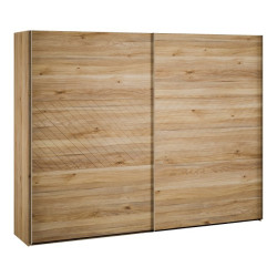Szafa przesuwna 270 cm Monverre JPNS12311 dąb mauvella