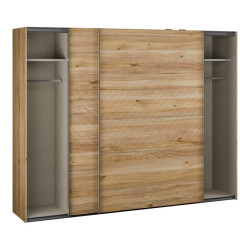 Szafa przesuwna 270 cm Monverre JPNS12311 dąb mauvella