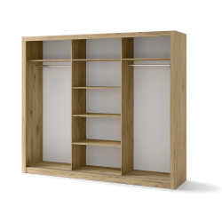 Szafa przesuwna 3D z lustrem Idea ID-01 San Remo Lenart