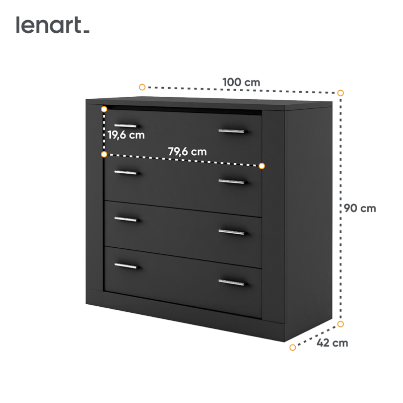Komoda Idea ID-10 Lenart Kolekcja Idea