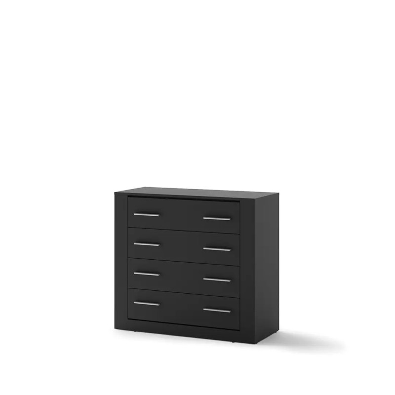 Komoda z szufladami Idea ID-10 Czarny Lenart