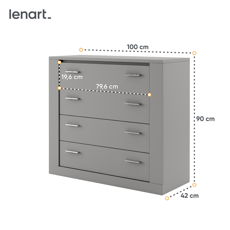 Komoda Idea ID-10 Lenart Kolekcja Idea