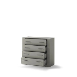 Komoda z szufladami Idea ID-10 Szary Lenart