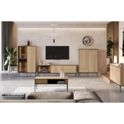 Komoda pod telewizor Visso VI6DL Lenart Meble Kolekcja Visso