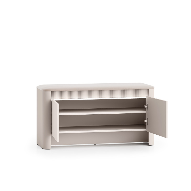 Szafka na buty z siedziskiem Crupet 05 Cashmere ML Meble