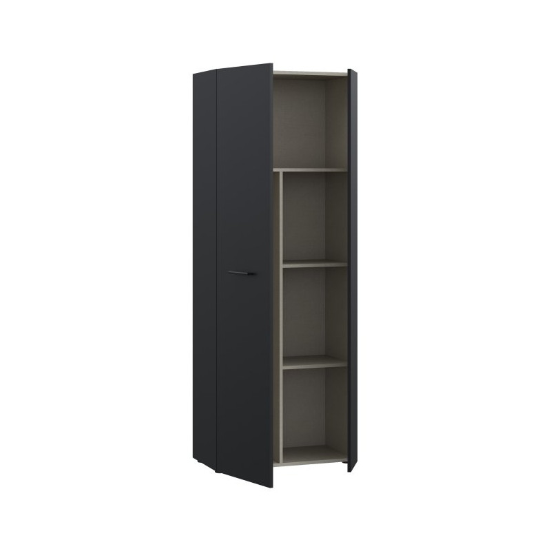 Szafa otwierana 70 cm NET306 MS264 czarny