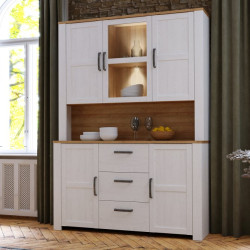 Szeroka witryna CHISBURY 150 cm – Meble Forte | domowanie.pl