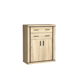 Wysoka omoda Dallas 97cm D6 dąb sonoma - domowanie.pl