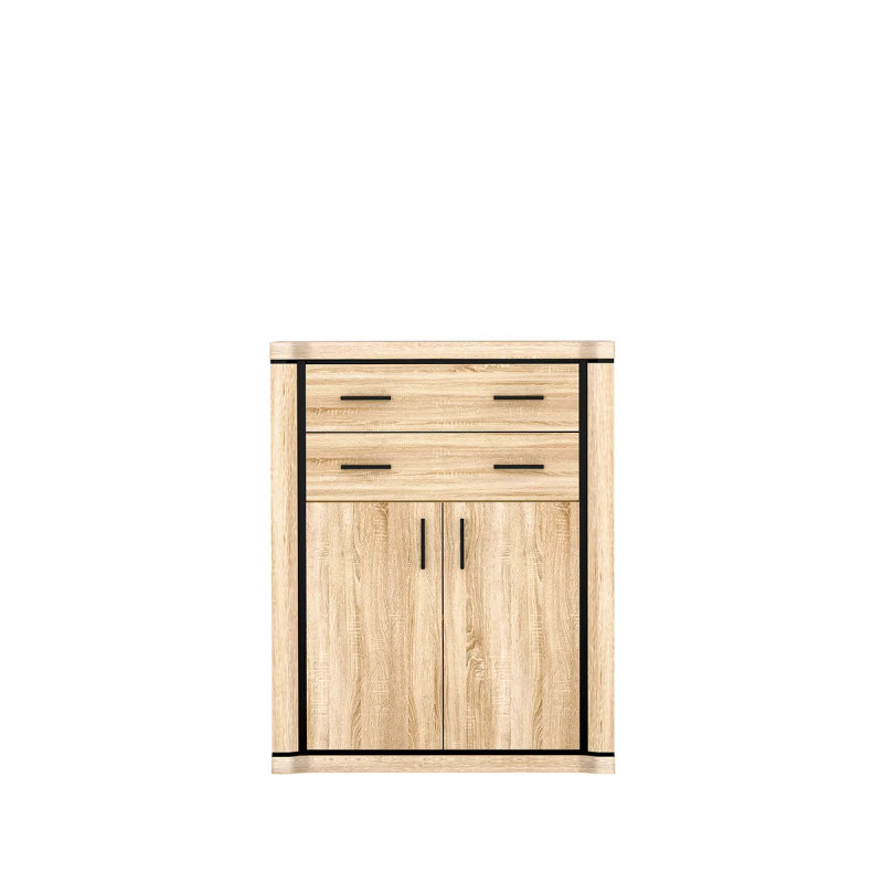 Wysoka omoda Dallas 97cm D6 dąb sonoma - domowanie.pl