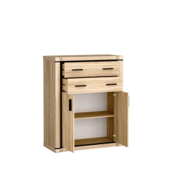 Wysoka omoda Dallas 97cm D6 dąb sonoma - domowanie.pl