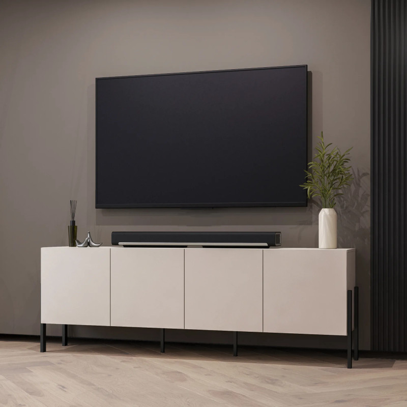 Komoda JUKON kaszmir 204 cm 4D | Domowanie.pl