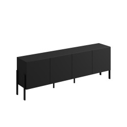 Komoda 4D Jukon Typ 25 Czarny Onyx Helvetia Wieruszów
