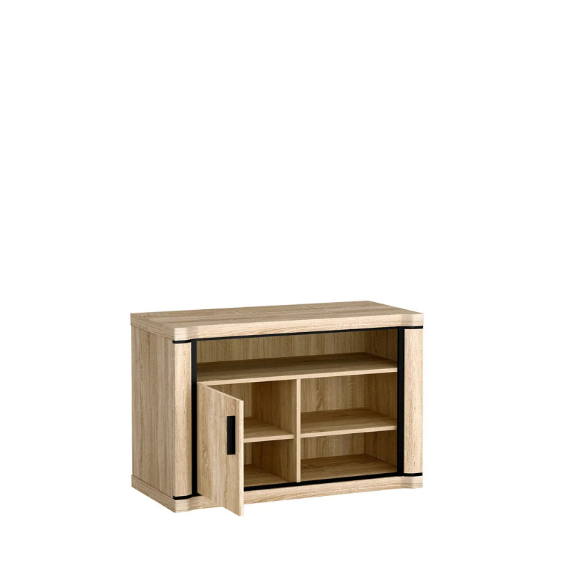Szafka RTV Dallas 107cm D11 dąb sonoma - domowanie.pl
