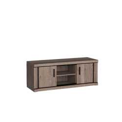 Szafka RTV Dallas 137cm D12 dąb sonoma/dąb truflowy