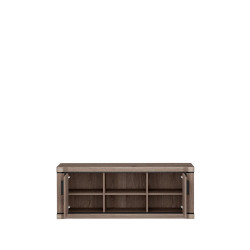 Szafka RTV Dallas 137cm D12 dąb truflowy - domowanie.pl
