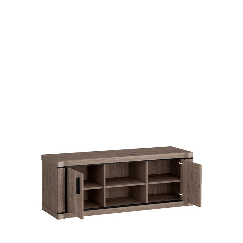 Szafka RTV Dallas 137cm D12 dąb truflowy - domowanie.pl