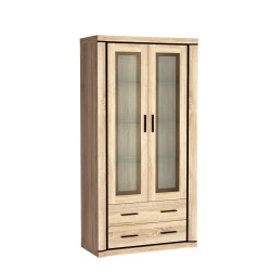 Witryna Dallas 97cm D17 dąb sonoma - domowanie.pl