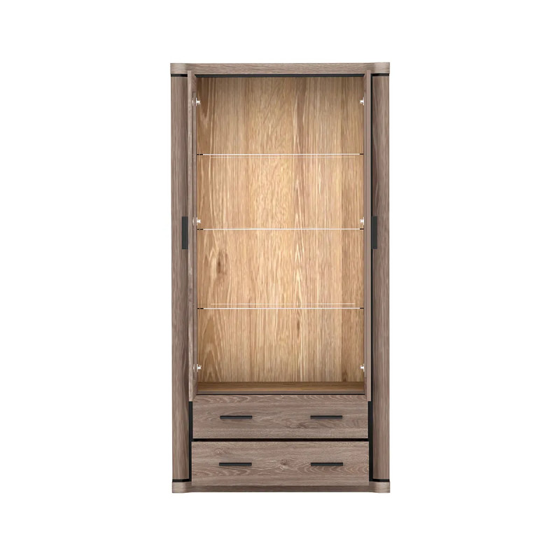 Witryna Dallas 97cm D17 dąb truflowy - domowanie.pl