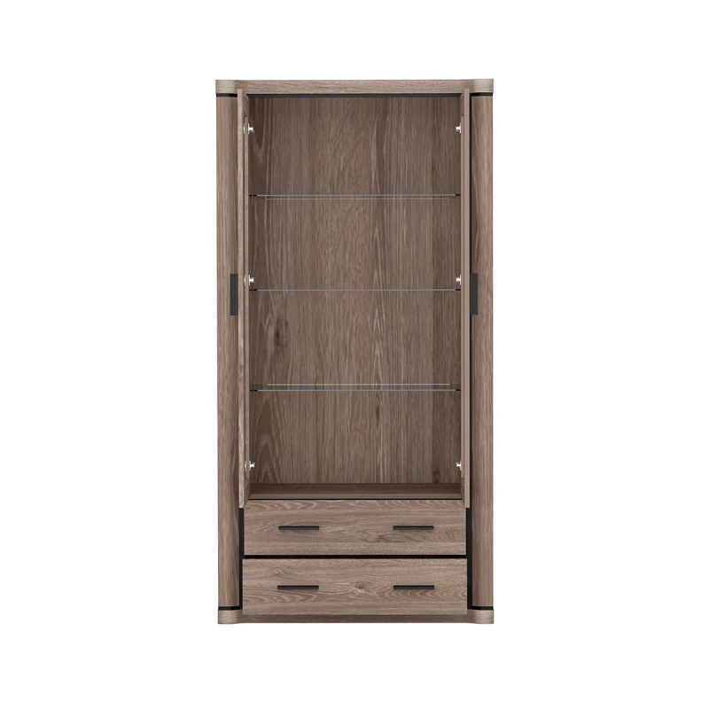 Witryna Dallas 97cm D17 dąb truflowy - domowanie.pl